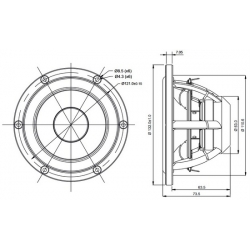 SB Acoustics SATORI MR13PNW-4